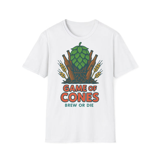 Unisex Soft-Style T-Shirt - Game of cones
