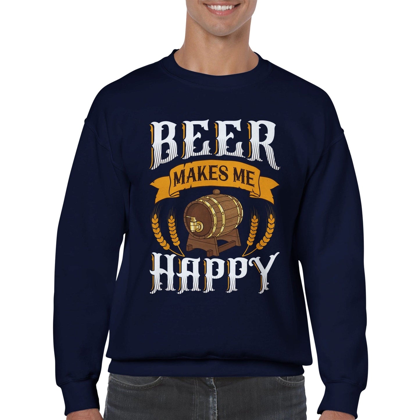 Pull "Beer makes me happy"