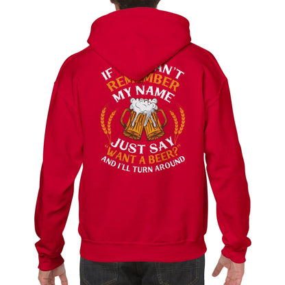 "Wenn du dich nicht an meinen Namen erinnern kannst" Hoodie