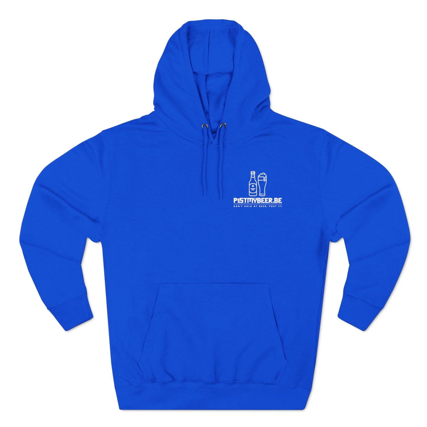 Unisex Premium Pullover Hoodie-Ich frage mich, ob Bier auch über mich aussieht