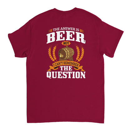 T-shirt "La réponse est l'ours"