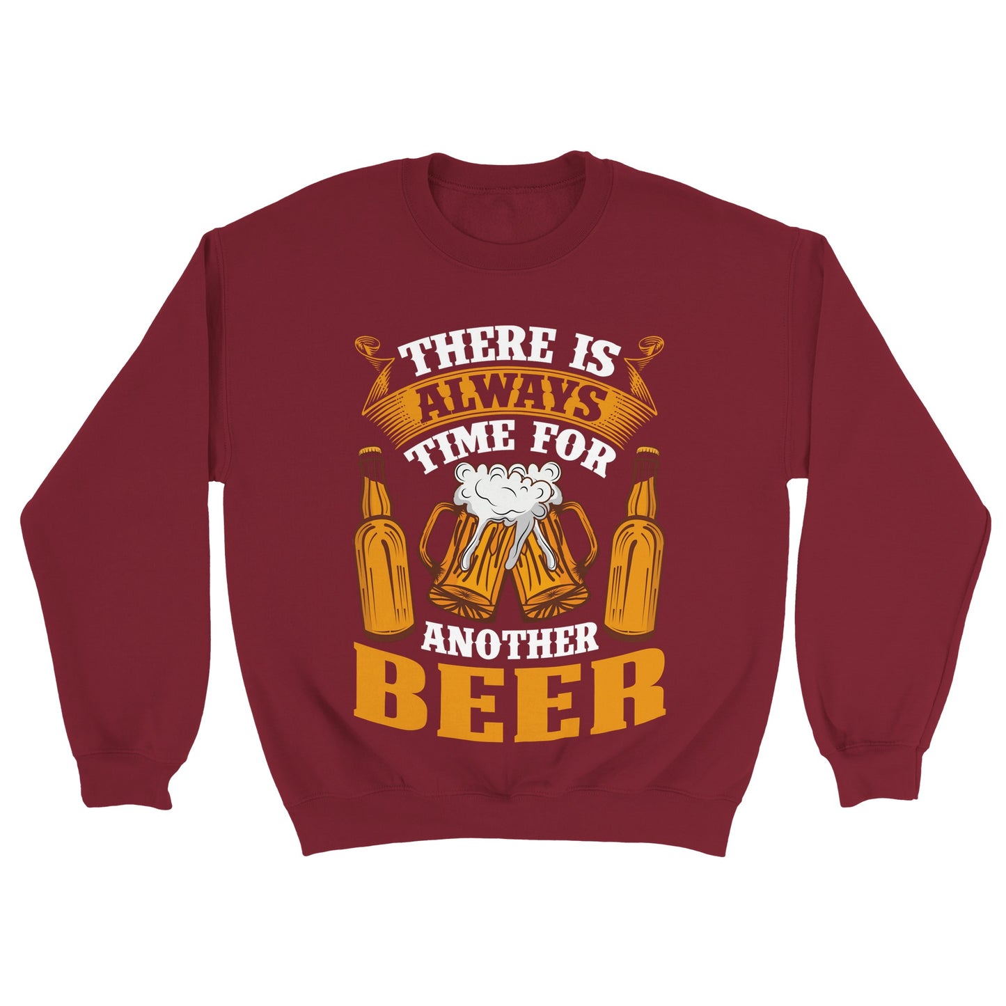 "There's always time for beer" sweater