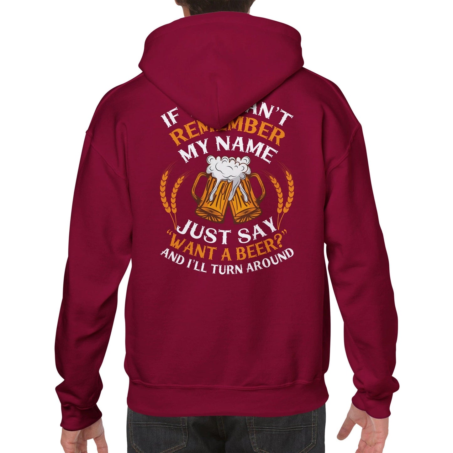 "Si vous ne vous souvenez pas de mon nom" Hoodie